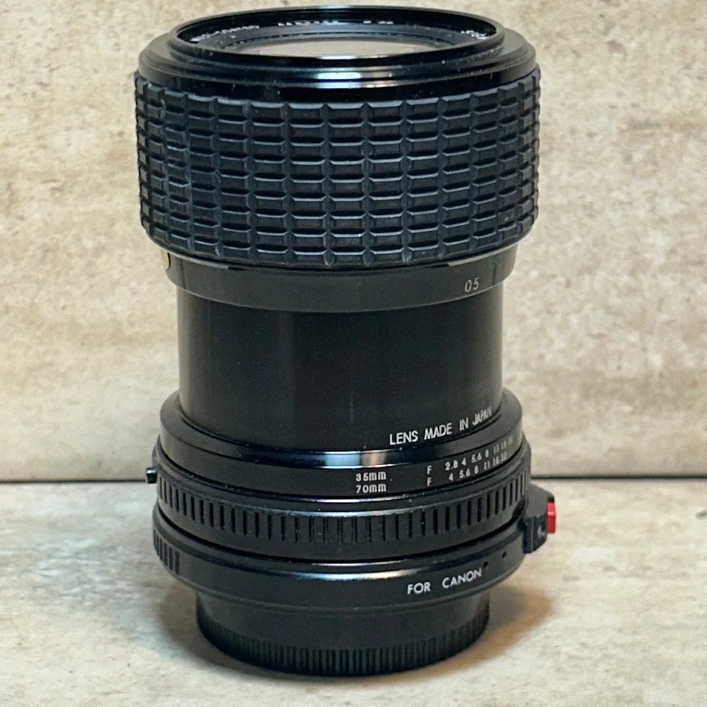 Sigma Zoom-Master 35-70mm f2.8-4 Multi-Coated Lens for Canon FD Mount Japan
